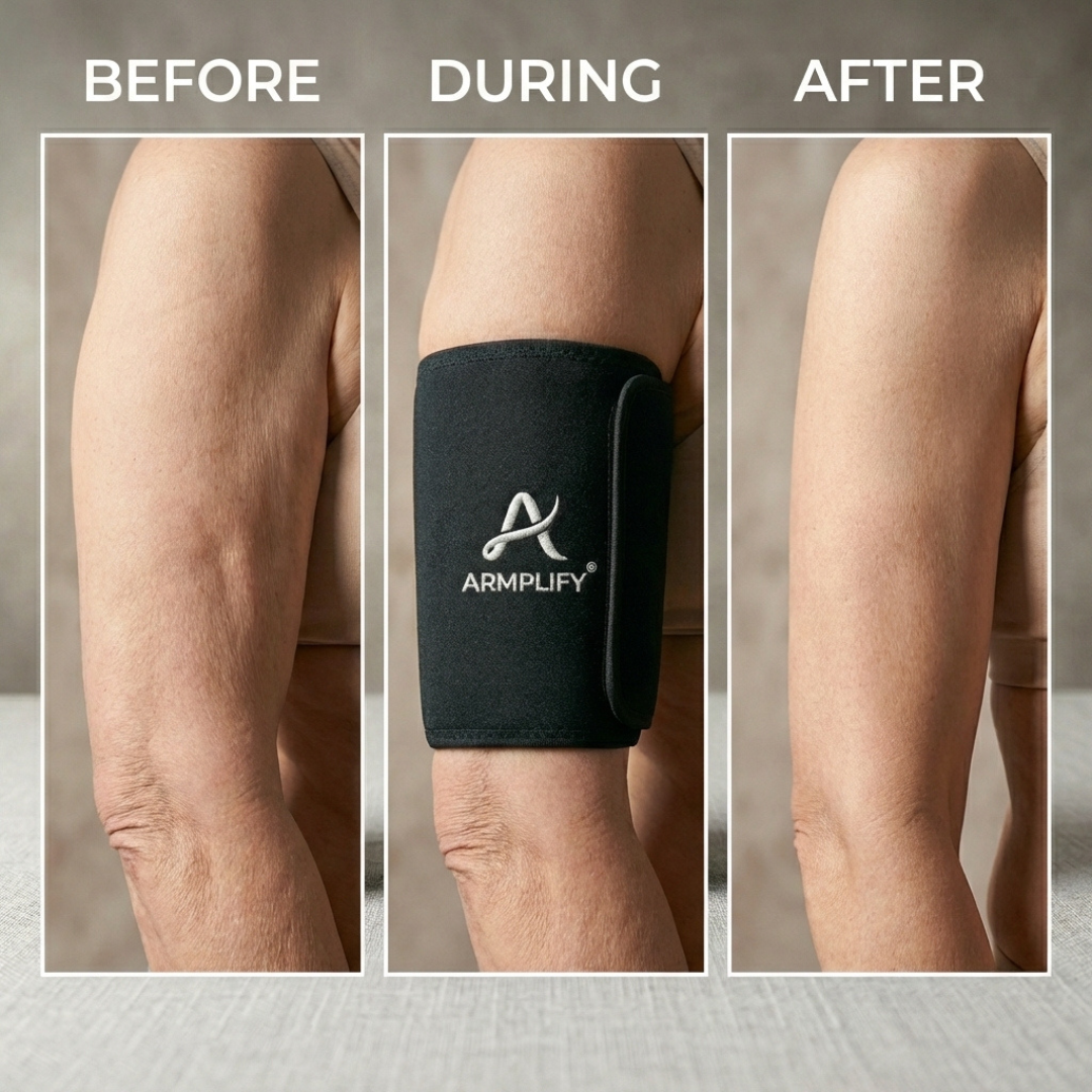 Before and after Armplify